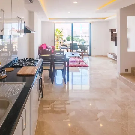 Stone House Aparts Dublex 3 Plus1 Mit Meerblick Und Jakuzzi Kalkan No 6 Apartamento *