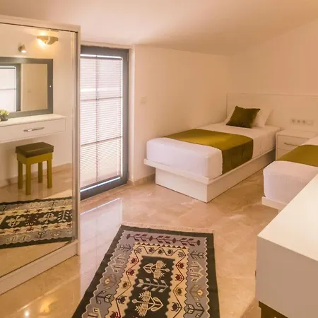 Stone House Aparts Dublex 3 Plus1 Mit Meerblick Und Jakuzzi Kalkan No 6 Apartamento