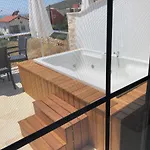 Stone House Aparts Dublex 3 Plus1 Mit Meerblick Und Jakuzzi Kalkan No 6 דירה *
